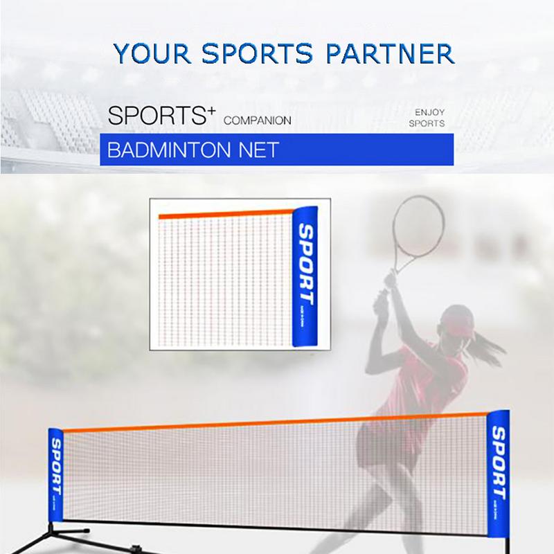 Badminton Score Counter - 3.1/4.1/5.1/6.1M Portable Badminton Tennis Net Sports
