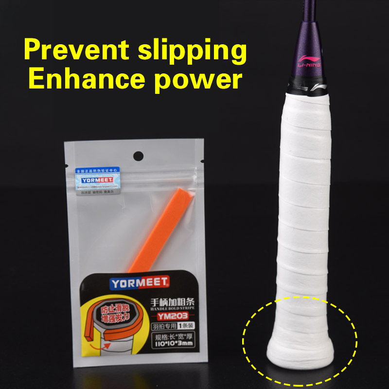 Badminton Grip Tape - Badminton Racket Handle Grip Enhancer Thickened