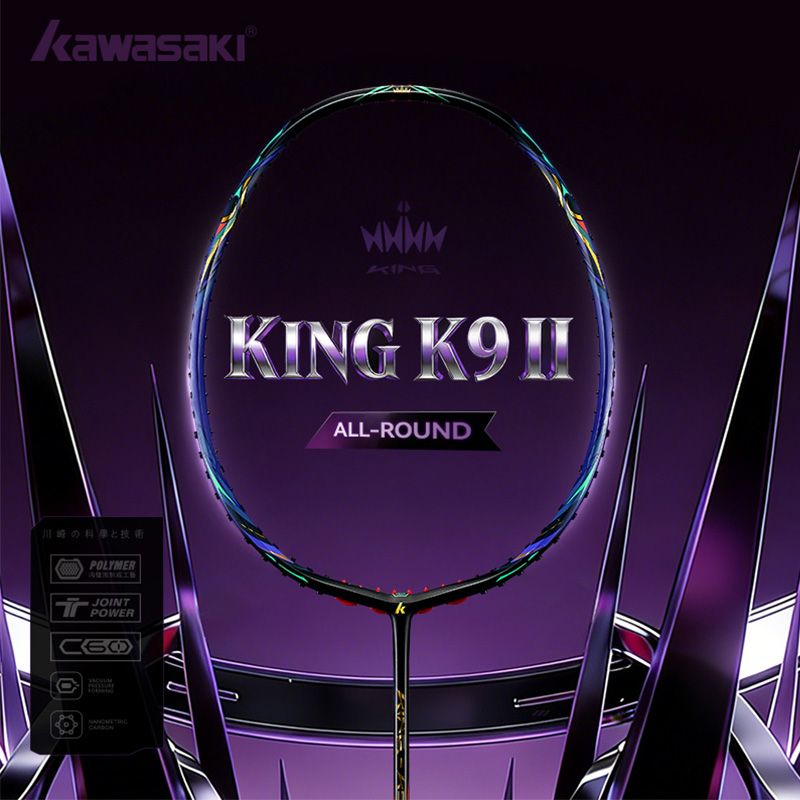 Kawasaki KING K9 4U Badminton  - đánh giá và giá Badminton Raket