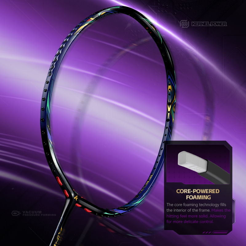 Kawasaki KING K9 4U Badminton  - đánh giá và giá Badminton Raket