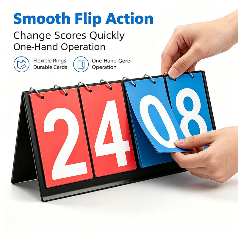 4‑Digit Flip Scoreboard Portab - đánh giá và giá Badminton Score Counter